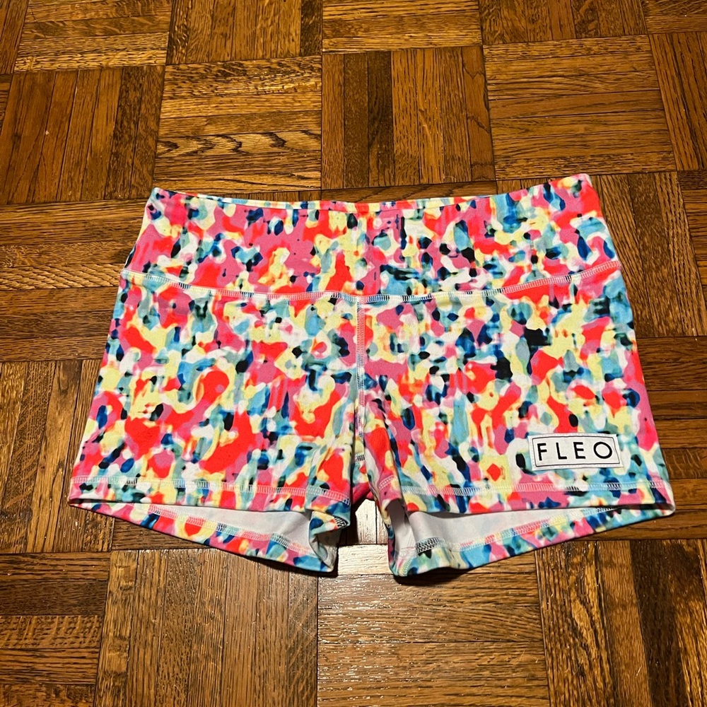 FLEO Hot Pink Glitch 3.25 Shorts